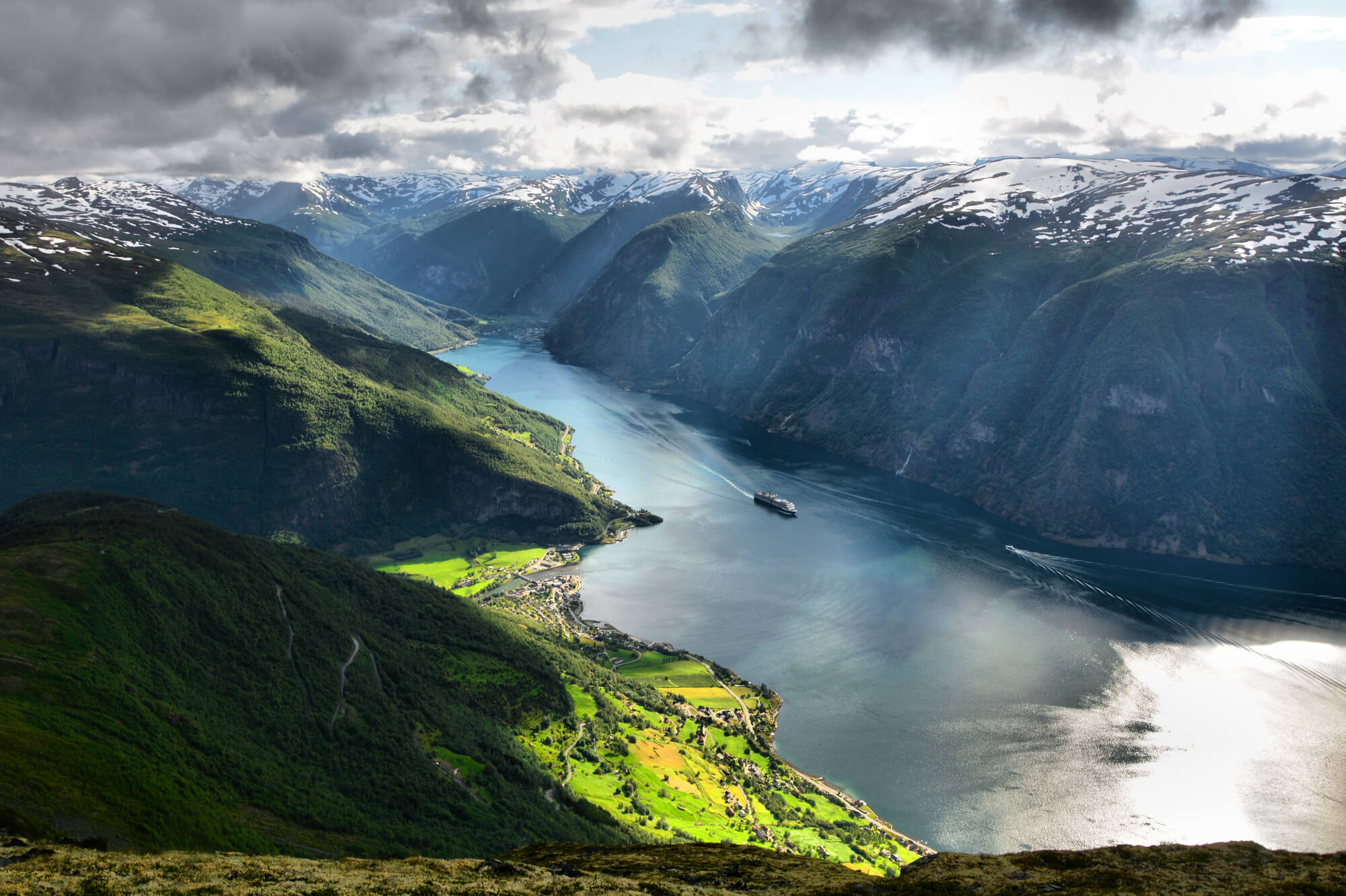 Norwegian fjords, Scandinavia